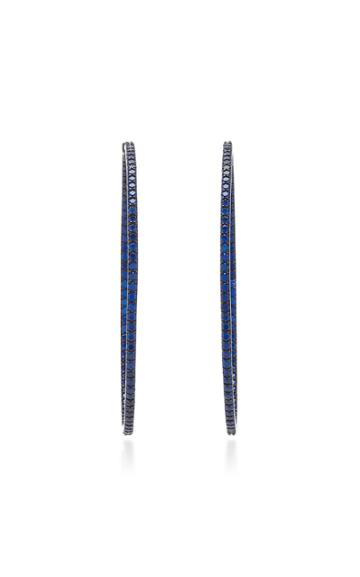 Lynn Ban Jewelry Medium Thick Hoops