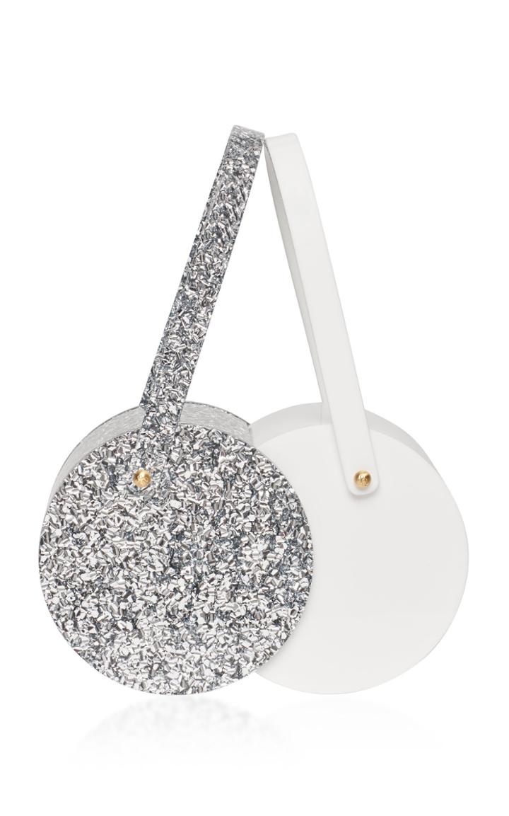 Edie Parker Acrylic Colorblock Double Shot Bag