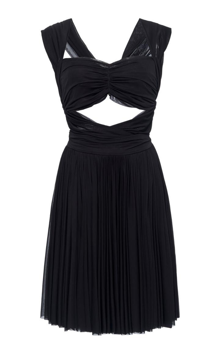 Moda Operandi Dolce & Gabbana Cutout Tulle Mini Dress Size: 36