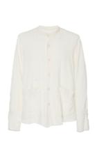 Greg Lauren White Linen Studio Shirt