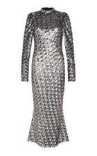 Rachel Gilbert Emory Sequined Crepe Midi Dress