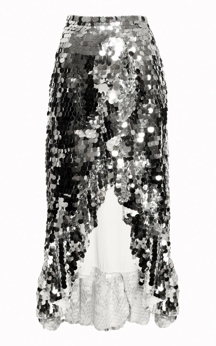 Anouki Asymmetric Ruffle Skirt