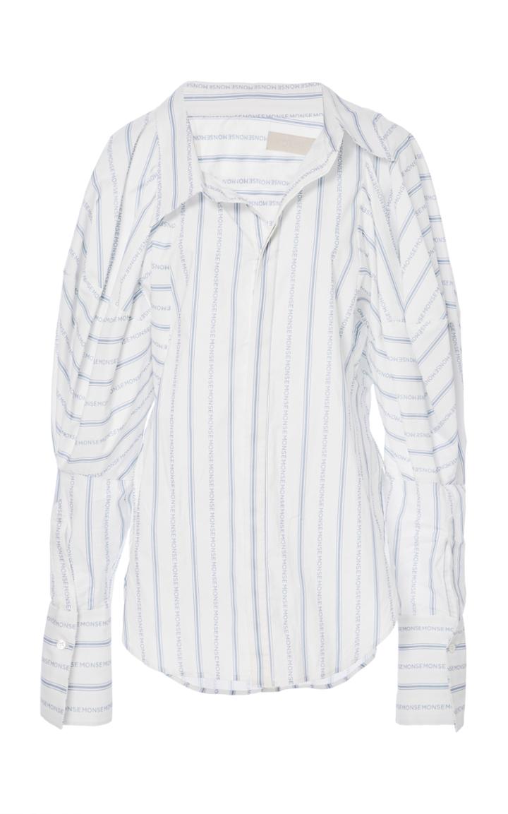 Monse Melting Sleeve Monse Stripe Shirt
