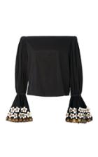 Alexis Juniper Off The Shoulder Black Top