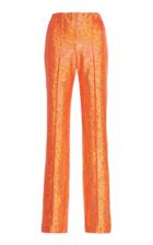 Saks Potts Lissi Stretch-lam Slim-leg Pants