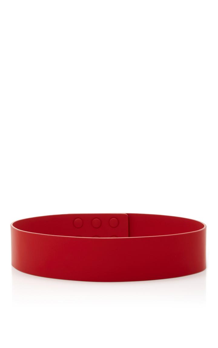 Paule Ka Wide Leather Belt