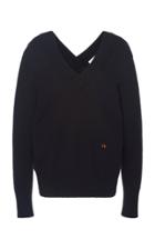 Victoria Beckham Cashmere-blend V-neck Sweater