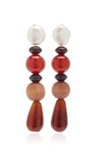 Moda Operandi Nst Studio Blood Orange Drop Earrings