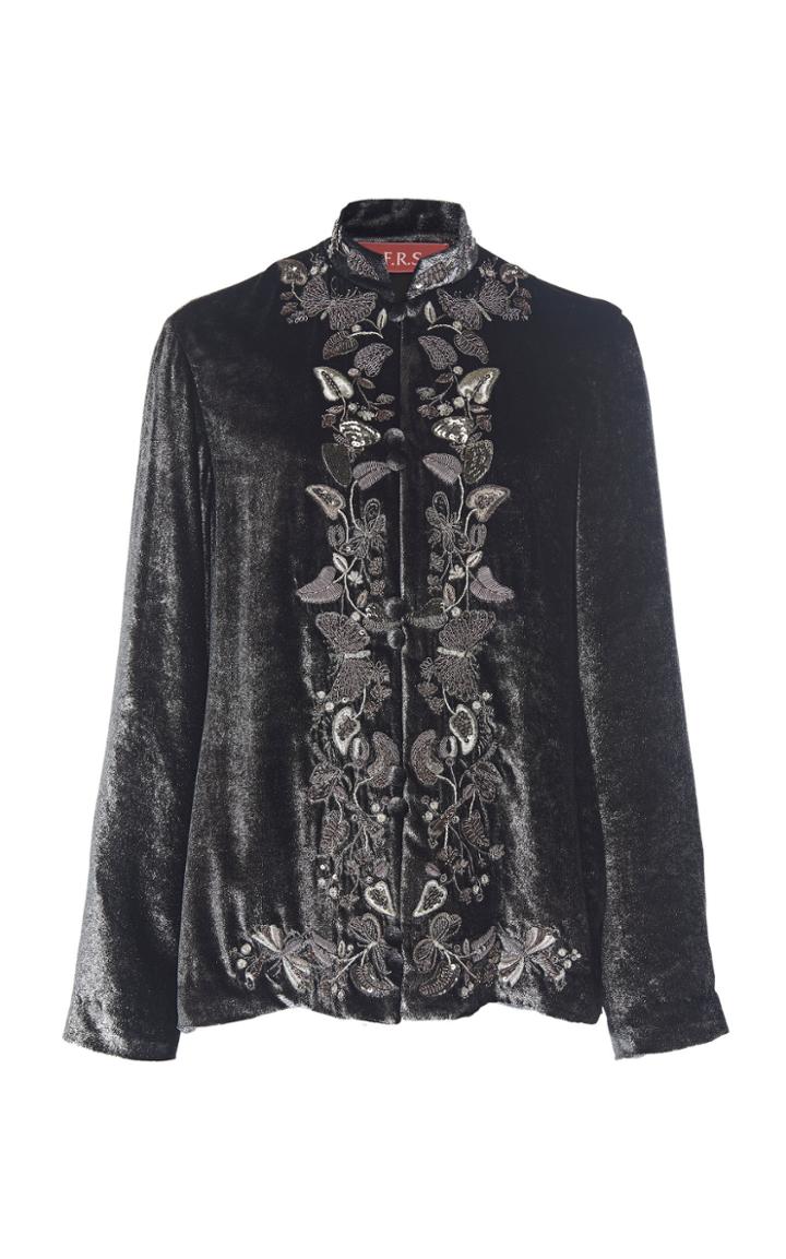 For Restless Sleepers Tifeo Ii Lurex Velvet Jacket