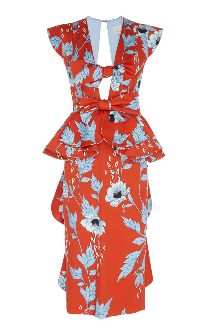 Johanna Ortiz Kalahari Stretch Cotton Sateen Dress