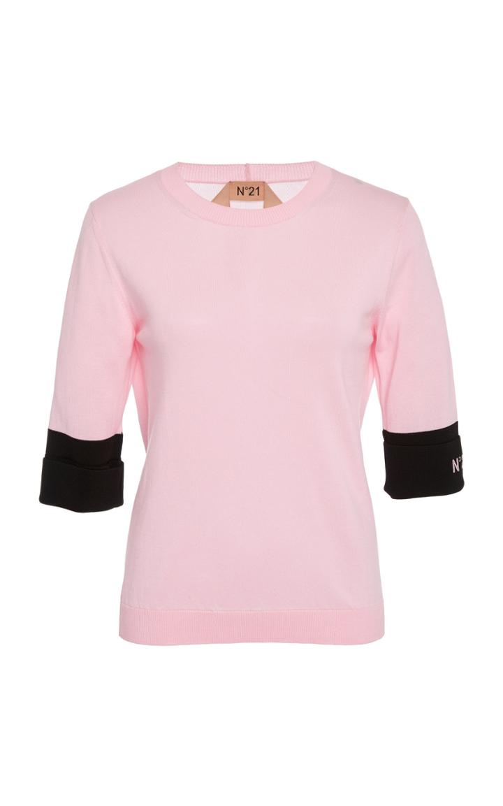 N21 Fausta Two-tone Sweater