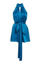 Alexis Rayelynn Silk Sleeveless Romper