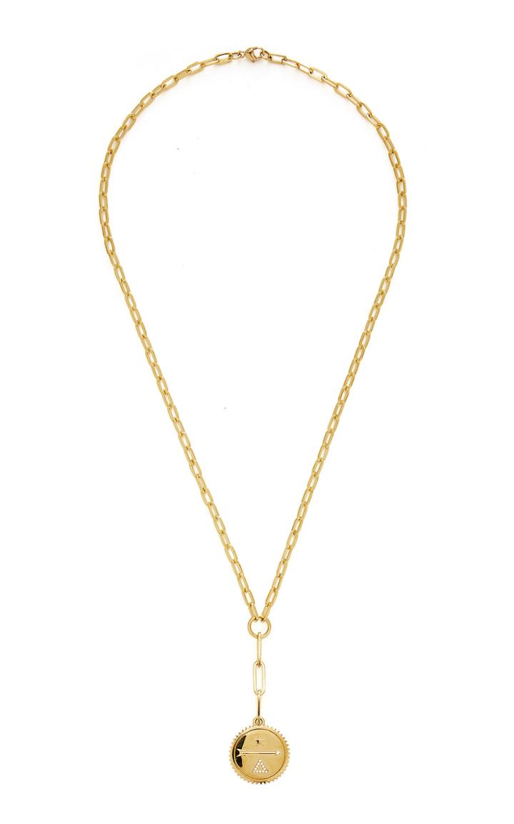 Moda Operandi Foundrae Dream 18k Gold And Diamond Necklace