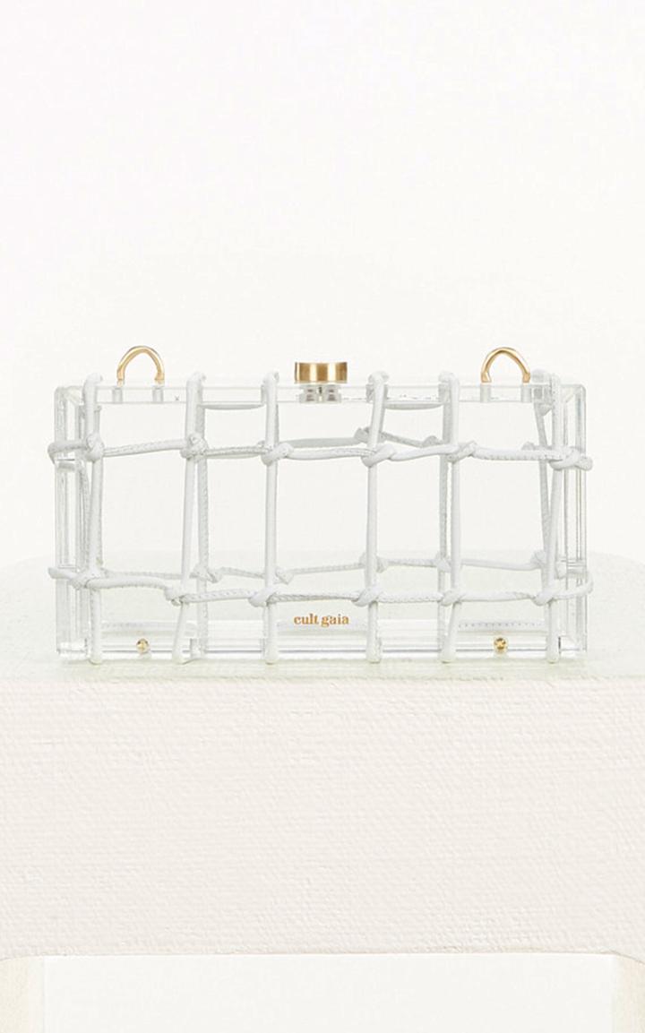 Moda Operandi Cult Gaia Bess Acrylic Box Clutch