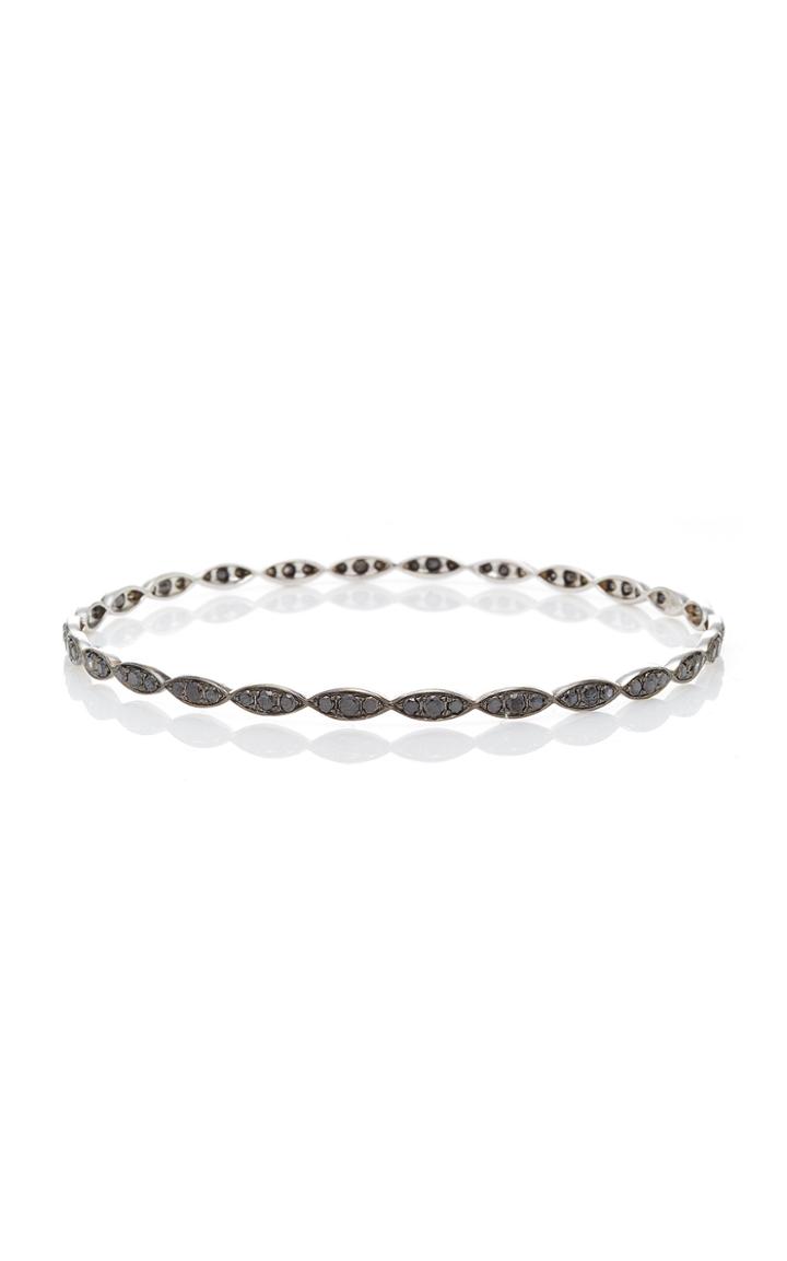 Ofira Black Diamond Infinity Bangle
