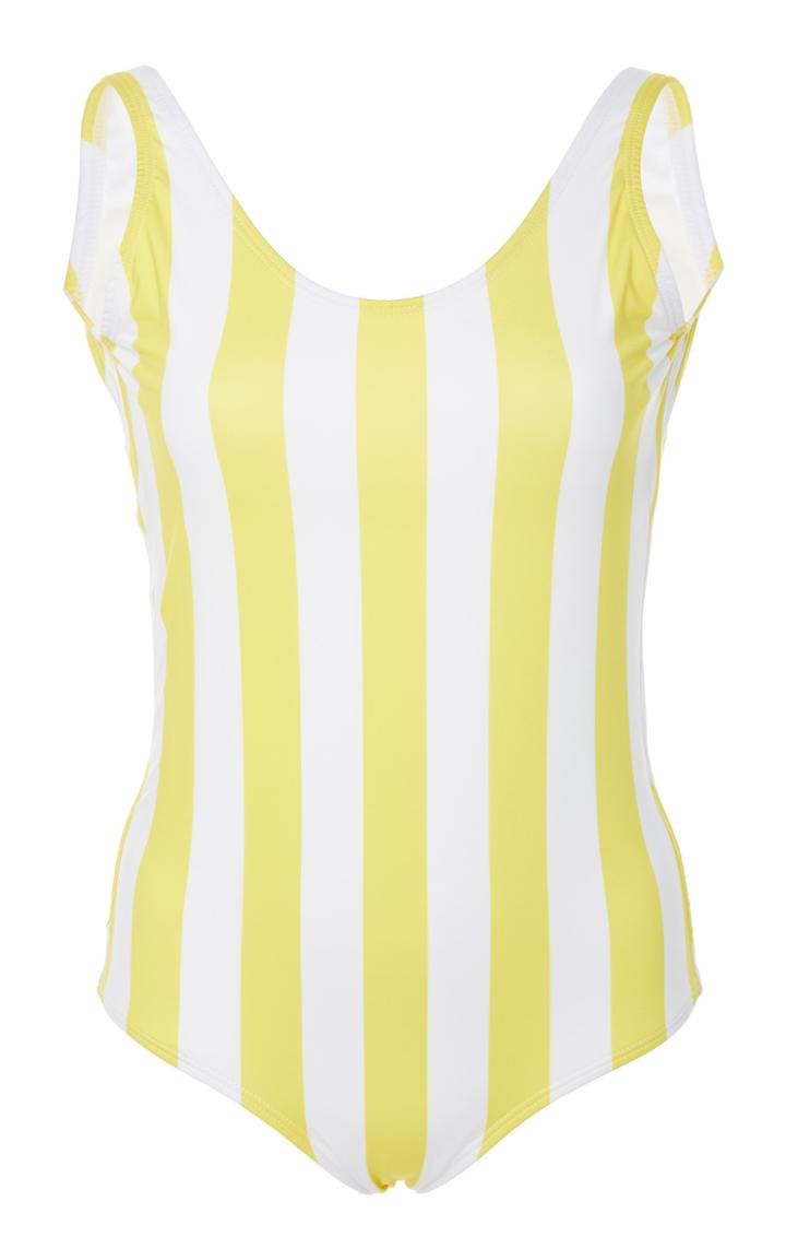 Verde Limon Trinidad Backless One Piece Swimsuit