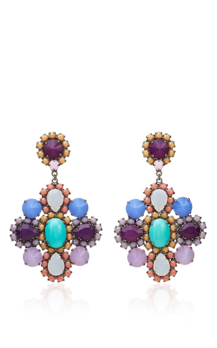 Sharra Pagano Blossom Drop Earrings