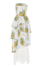 Nevenka A Love Story Strapless Voile Cotton Dress