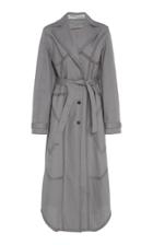 Off-white C/o Virgil Abloh Muti Details Belted Trench Coat
