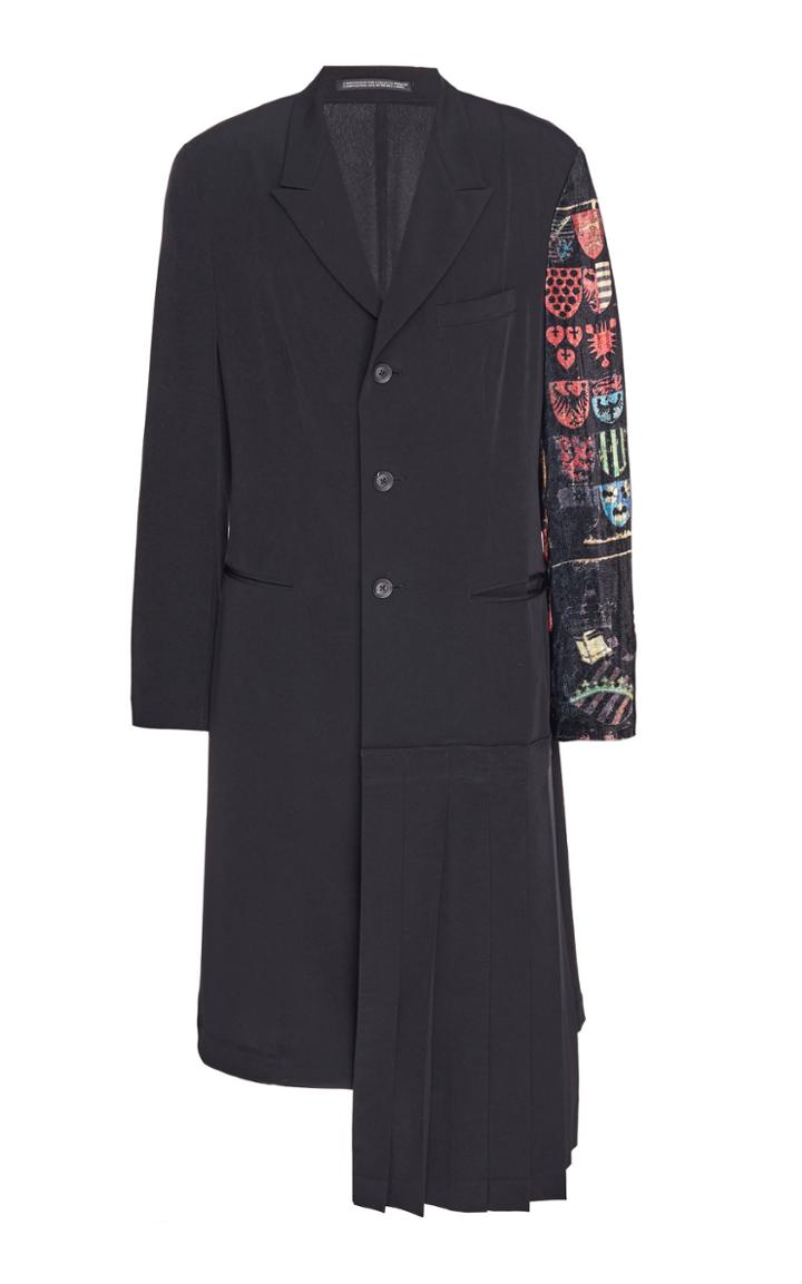 Yohji Yamamoto Hem Pleats Coat