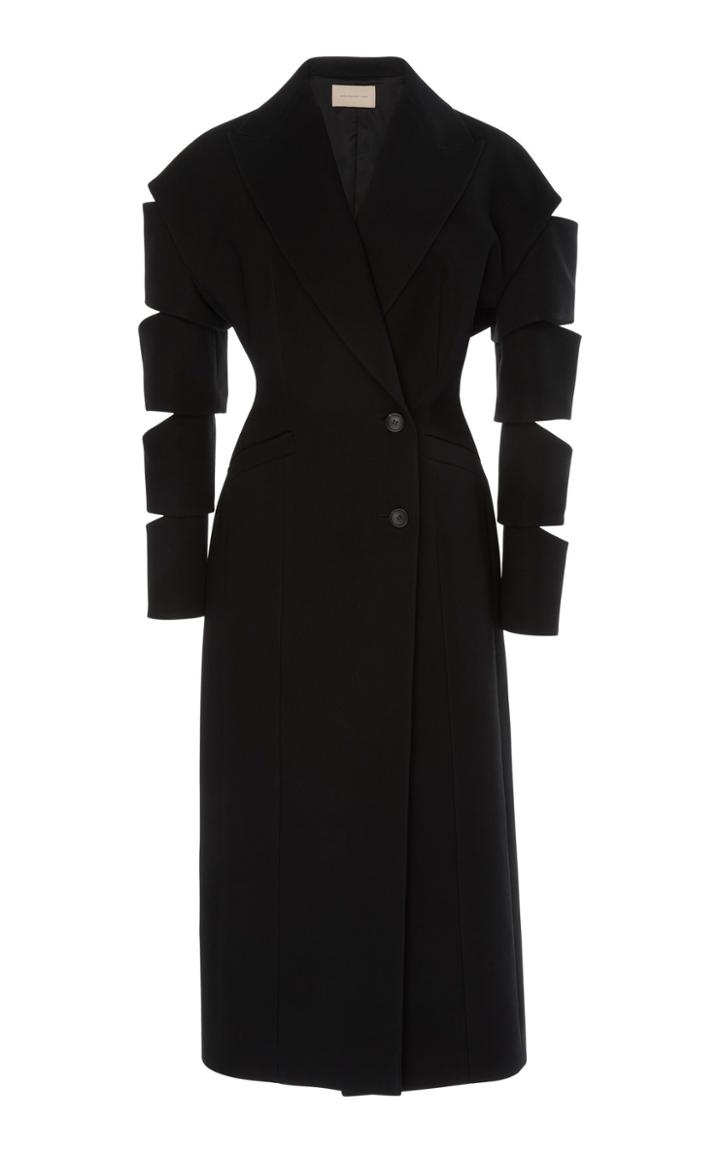 Christopher Kane Slash Crepe Coat