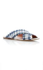 Rosetta Getty Woven Crossover Sandal