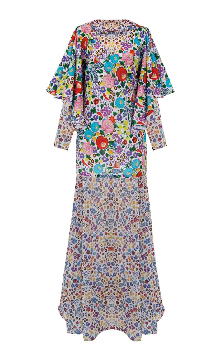 Mochi Flora Overlay Dress
