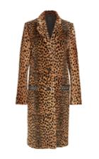 Alexander Wang Cheetah Coat With Grommeted Pockets