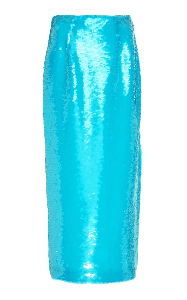Prabal Gurung Sequin Midi Skirt Size: 4