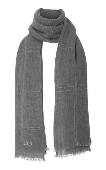Lanificio Arca M'onogrammable Cashmere Scarf