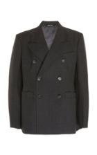 Maison Margiela Double Breasted Wool Blazer Jacket
