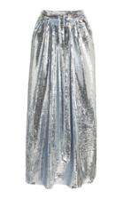 Moda Operandi Paco Rabanne Sequin-embroidered Jersey Skirt