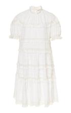 Ulla Johnson Claire Applique Lace Mini Dress
