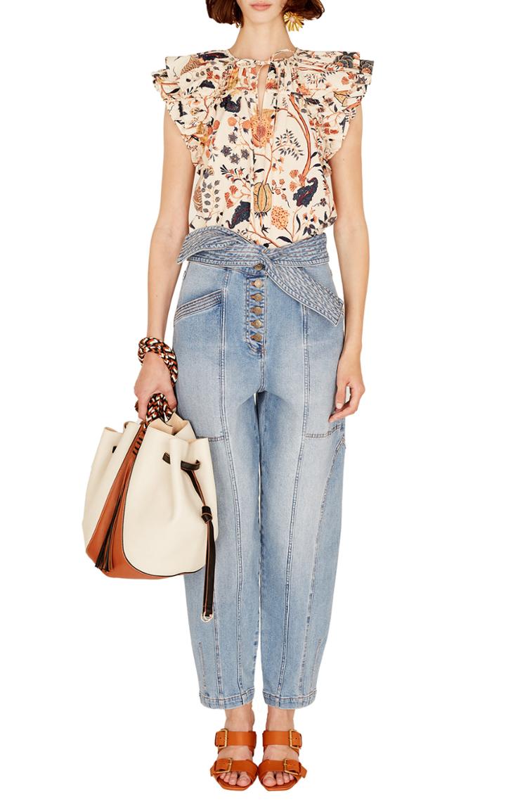 Moda Operandi Ulla Johnson Liv Sleeveless Cotton Top