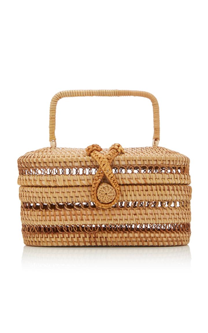 Cult Gaia Max Raffia Bag
