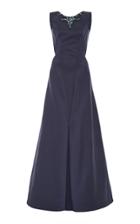 Zac Posen A-line Beaded Gown