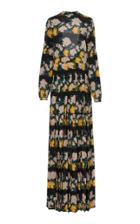 Rochas Mystery Open-back Floral-print Silk-chiffon Gown