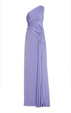 Moda Operandi Cushnie One-shoulder Silk Gown