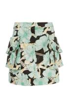 Claudia Li Patch Pocket Mini Skirt