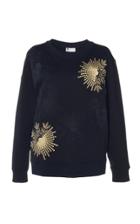 Lanvin Embroidred Cotton Sweatshirt