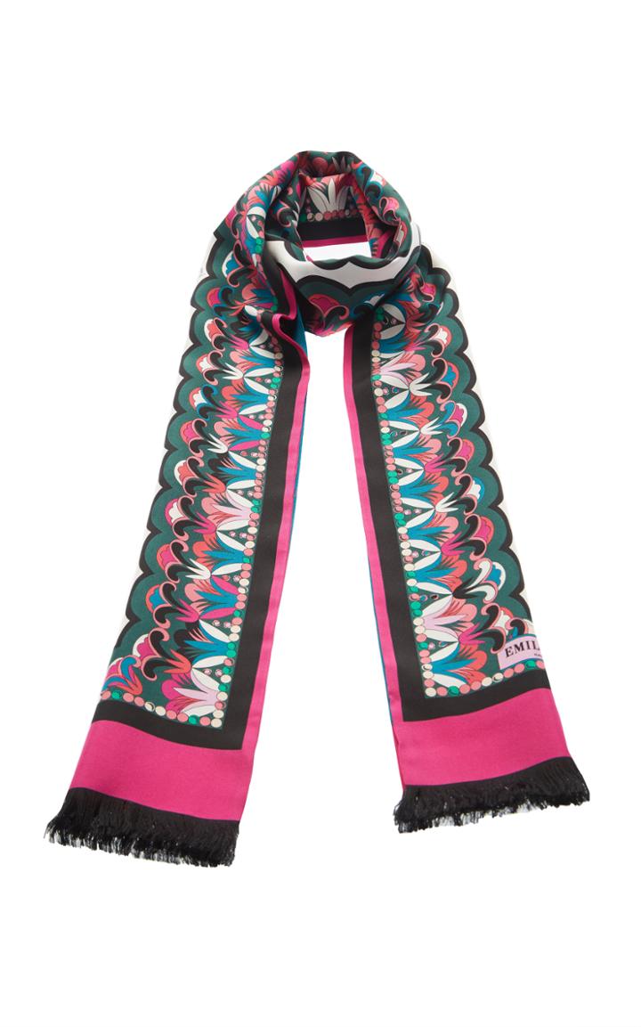 Emilio Pucci Multi Colored Stole