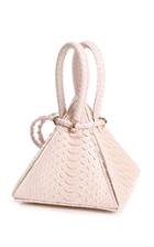Nita Suri M'o Exclusive Mini Lia Bag In Pastel Python
