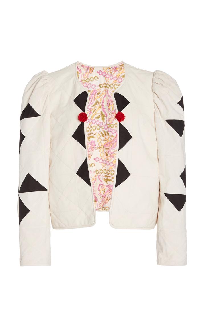Alix Of Bohemia Pierrot Quilted Cotton Jacket