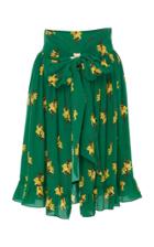 Adriana Degreas Josephine Baker Short Silk Skirt