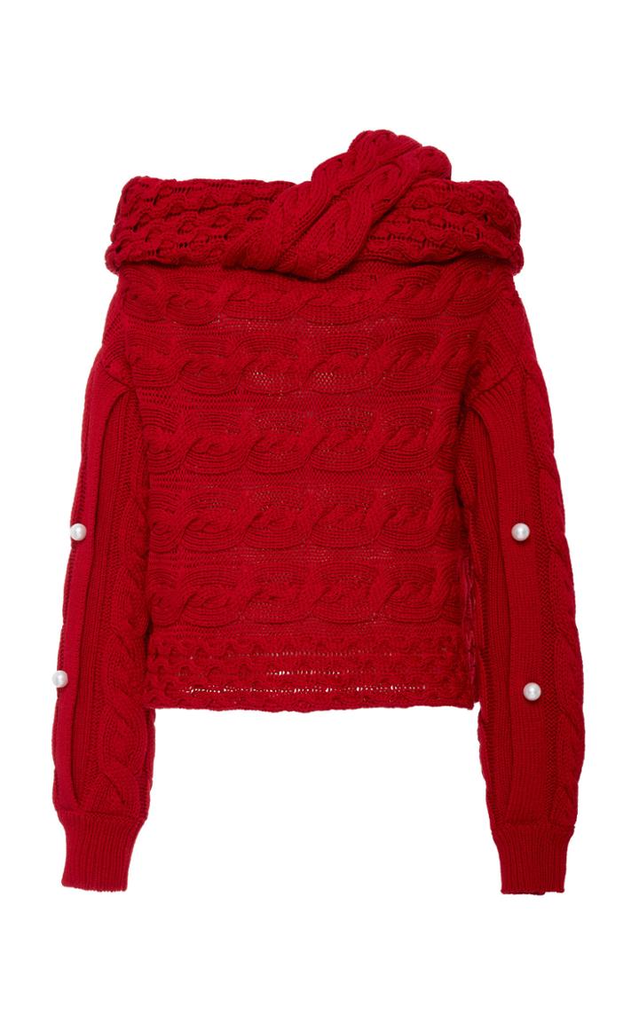 Hellessy Melody Off Shoulder Sweater