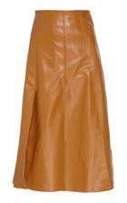 A.w.a.k.e. Faux Leather Paneled Skirt