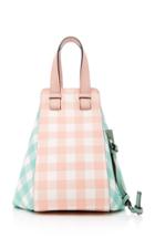 Loewe Hammock Gingham Leather Tote