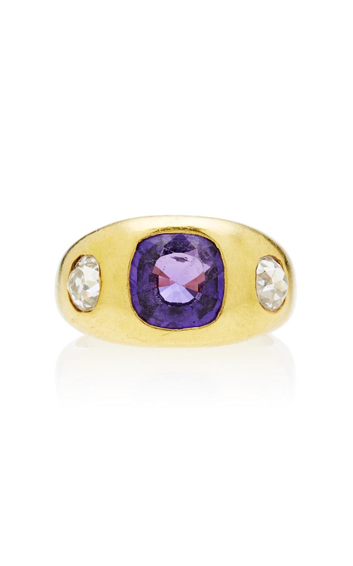 Toni + Chlo Goutal One-of-a-kind Gypsy Purple Sapphire Ring
