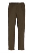 Alexander Mcqueen Striped Cotton-twill Pants Size: 46
