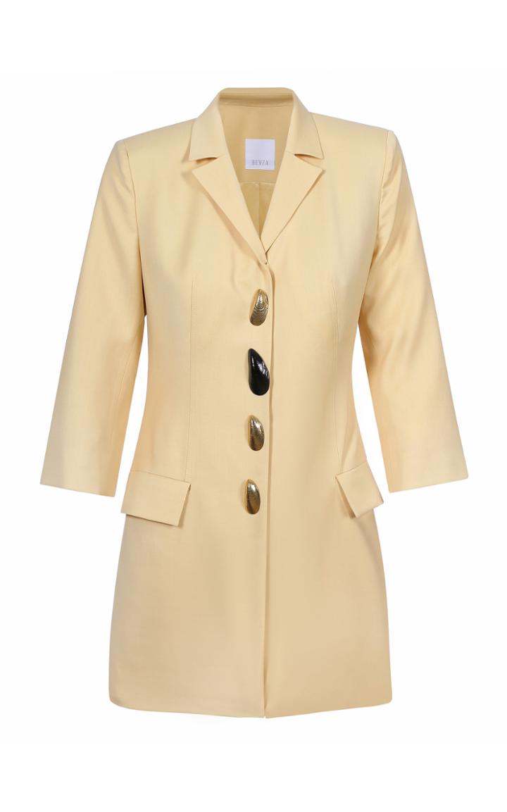 Bevza Close-fitted Mussel Jacket